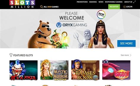 SlotsMillion Casino Review 2024 – 3,900+ Slots & Games.